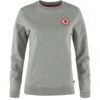 FJÄLLRÄVEN Pullover 1960 Logo Badge Sweater W Für Frauen 020-999 - Grey-Melange XXS Pullover 1960 Logo Badge Sweater W Für Frauen