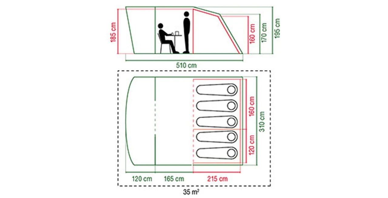 Coleman Valdes 4 Air BlackOut Valdes 4 Air BlackOut 7 Coleman Valdes 4 Air BlackOut Valdes 4 Air BlackOut – Bild 5