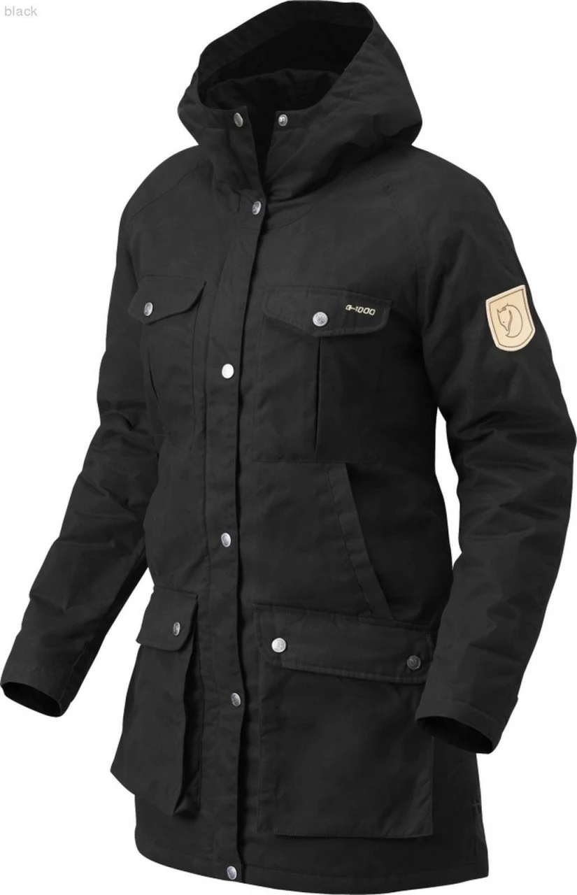 FJÄLLRÄVEN Greenland Parka W. - Black Gr. L Greenland Parka W. - Black Gr. L 3 FJÄLLRÄVEN Greenland Parka W. - Black Gr. L Greenland Parka W. - Black Gr. L