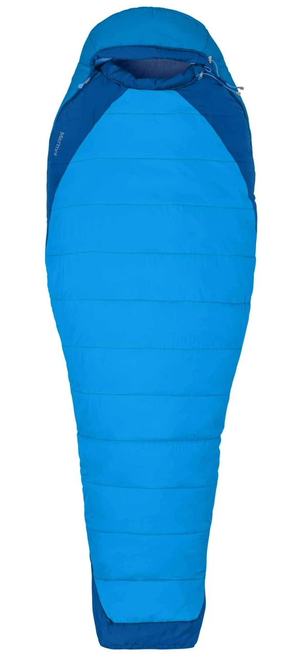 Marmot Trestles Elite Eco 15 Regular (183 Cm)|4863 - Clear Blue/Classic Blue|Reißverschluss Links Trestles Elite Eco 15 3 Marmot Trestles Elite Eco 15 Regular (183 Cm)|4863 - Clear Blue/Classic Blue|Reißverschluss Links Trestles Elite Eco 15