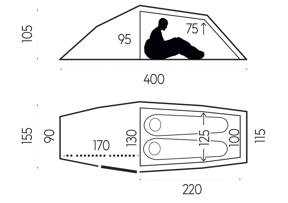 FJÄLLRÄVEN Tunnelzelt Abisko Shape 3 3 Pers., Farbe Pine Green, Unisex Tunnelzelt Abisko Shape 3 11 FJÄLLRÄVEN Tunnelzelt Abisko Shape 3 3 Pers., Farbe Pine Green, Unisex Tunnelzelt Abisko Shape 3 – Bild 9