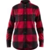 FJÄLLRÄVEN Canada Shirt W Für Damen 320 - Red L Canada Shirt W Für Damen