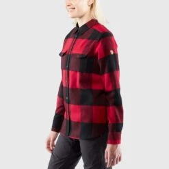 FJÄLLRÄVEN Canada Shirt W Für Damen 320 - Red L Canada Shirt W Für Damen -Angebote Abenteuer Set Store F90835 FW18 fvrb canada shirt ls w fjaellraeven 21 1280x1280