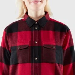 FJÄLLRÄVEN Canada Shirt W Für Damen 320 - Red L Canada Shirt W Für Damen -Angebote Abenteuer Set Store F90835 FW18 fvrd canada shirt ls w fjaellraeven 21 1280x1280