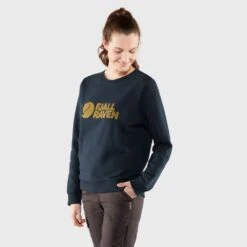 FJÄLLRÄVEN Seatshirt Fjällräven Logo Damen Sweater XS, Grey-Melange, Damen Seatshirt Fjällräven Logo Damen Sweater -Angebote Abenteuer Set Store Fjallraven Logo Sweater W 84143 7 1280x1280