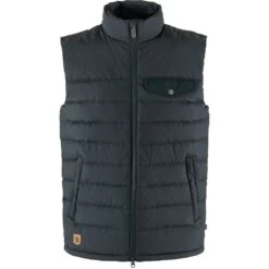 FJÄLLRÄVEN Weste Greenland Down Liner Vest M Für Herren 550 - Black S Weste Greenland Down Liner Vest M Für Herren