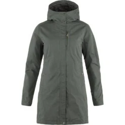 FJÄLLRÄVEN Kiruna Damen Parka, Gefüttert 050 - Basalt XL Kiruna Damen Parka, Gefüttert