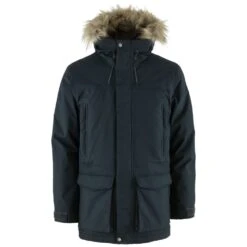 FJÄLLRÄVEN Nuuk Lite Parka M Herren 555 - Dark Navy XS Nuuk Lite Parka M Herren