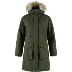 FJÄLLRÄVEN Nuuk Lite Parka W Damen 662 - Deep Forest XS Nuuk Lite Parka W Damen
