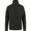 FJÄLLRÄVEN Övik Roller Neck Herren Sweater 633 - Dark Olive S Övik Roller Neck Herren Sweater
