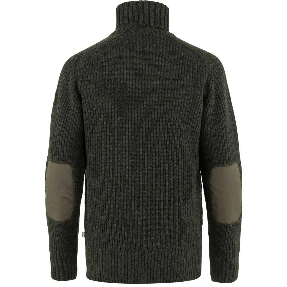 FJÄLLRÄVEN Övik Roller Neck Herren Sweater 633 - Dark Olive S Övik Roller Neck Herren Sweater 6 FJÄLLRÄVEN Övik Roller Neck Herren Sweater 633 - Dark Olive S Övik Roller Neck Herren Sweater – Bild 4