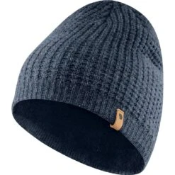 FJÄLLRÄVEN Strickmütze Fjällräven-Structure Beanie 560 - Navy One Size Strickmütze Fjällräven-Structure Beanie
