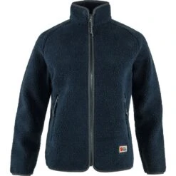 FJÄLLRÄVEN Vardag Pile Damen Fleece Jacke 560 - Navy XS Vardag Pile Damen Fleece Jacke