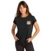 Billabong Diamond Legacy Frauen T-Shirt Off Black M|Damen|0328 - Off Black Diamond Legacy Frauen T-Shirt Off Black