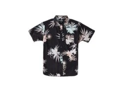 Billabong Sundays Floral Kurzarm-Hemd Herren Black 0019 - Black S Sundays Floral Kurzarm-Hemd Herren Black