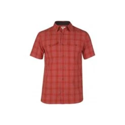 FJÄLLRÄVEN Abisko Cool Herren Kurzarm Hemd M, Red, Herren Abisko Cool Herren Kurzarm Hemd