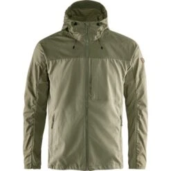 FJÄLLRÄVEN Abisko Midsummer Herren Jacke S, Savanna-Light Olive, Herren Abisko Midsummer Herren Jacke