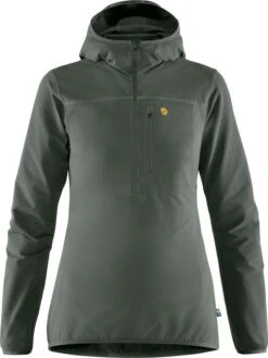 FJÄLLRÄVEN Bergtagen Stretch Half Zip Damen XS, Basalt, Damen Bergtagen Stretch Half Zip Damen