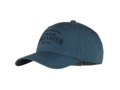 FJÄLLRÄVEN Base Cap Fjällräven Est 1960 S/M, Indigo Blue, Unisex Base Cap Fjällräven Est 1960