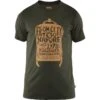 FJÄLLRÄVEN Kånken Herren T-Shirt S, Deep Forest, Herren Kånken Herren T-Shirt