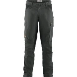 FJÄLLRÄVEN Kaipak Herren Hose Long 48, Dark Grey-Black, Herren Kaipak Herren Hose Long