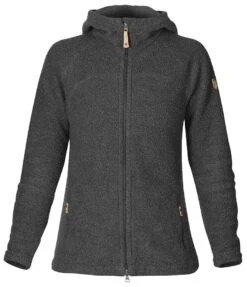 FJÄLLRÄVEN Kaitum Damen Fleece Jacke 030 - Dark Grey L Kaitum Damen Fleece Jacke
