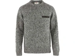 FJÄLLRÄVEN Lada Round-Neck Herren Sweater XL, Grey, Herren Lada Round-Neck Herren Sweater