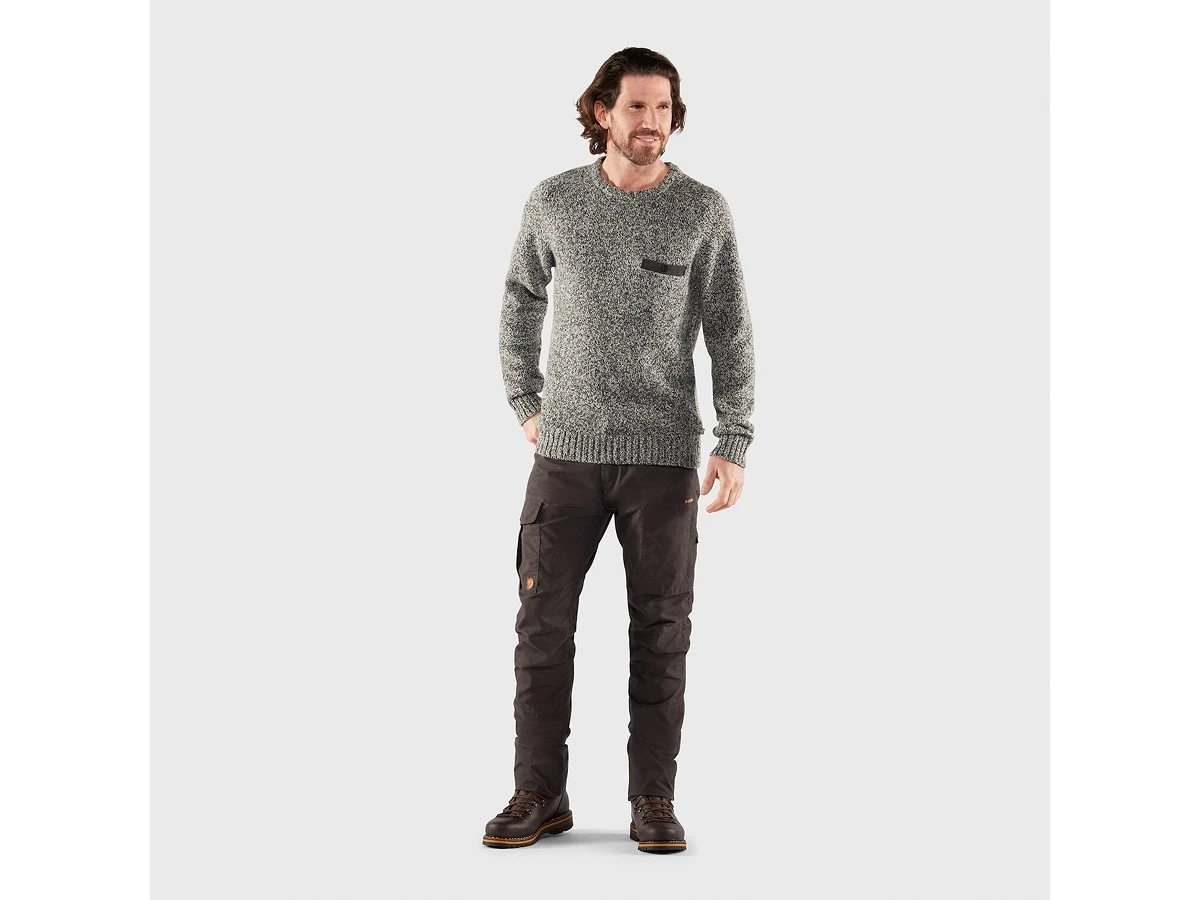 FJÄLLRÄVEN Lada Round-Neck Herren Sweater XL, Grey, Herren Lada Round-Neck Herren Sweater 10 FJÄLLRÄVEN Lada Round-Neck Herren Sweater XL, Grey, Herren Lada Round-Neck Herren Sweater – Bild 8