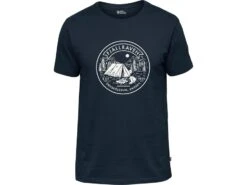 FJÄLLRÄVEN Lägerplats Herren T-Shirt 560 - Navy S Lägerplats Herren T-Shirt