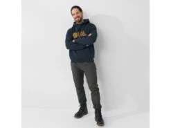 FJÄLLRÄVEN Logo Herren Hoodie 622 - Light Olive M Logo Herren Hoodie -Angebote Abenteuer Set Store fjaellraeven logo hoodie m 84144 model 1280x1280