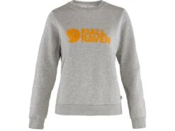 FJÄLLRÄVEN Seatshirt Fjällräven Logo Damen Sweater XS, Grey-Melange, Damen Seatshirt Fjällräven Logo Damen Sweater