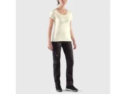 FJÄLLRÄVEN Sunrise Damen T-Shirt 113 - Chalk White XS Sunrise Damen T-Shirt -Angebote Abenteuer Set Store fjaellraeven sunrise t shirt w 83530 model 1280x1280
