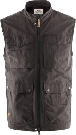 FJÄLLRÄVEN Travellers MT Herren Weste XS, Dark Grey, Herren Travellers MT Herren Weste