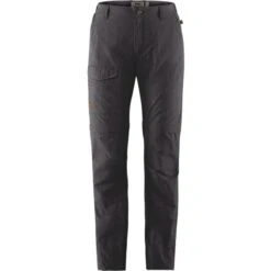 FJÄLLRÄVEN Travellers MT Zip-Off Damen Hose 34, Dark Grey, Damen Travellers MT Zip-Off Damen Hose