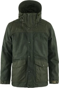 FJÄLLRÄVEN Värmland Wool Herren Wolljacke XL, Deep Forest, Herren Värmland Wool Herren Wolljacke