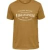 FJÄLLRÄVEN Herren T-Shirt Est. 1960 S, Acorn, Herren Herren T-Shirt Est. 1960