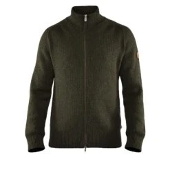 FJÄLLRÄVEN Greenland Re-Wool Herren Cardigan XS, Deep Forest, Herren Greenland Re-Wool Herren Cardigan
