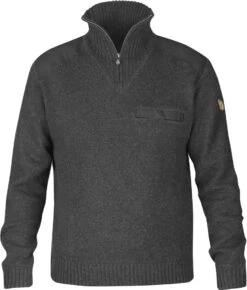 FJÄLLRÄVEN Koster Sweater S, Dark Grey, Herren Koster Sweater