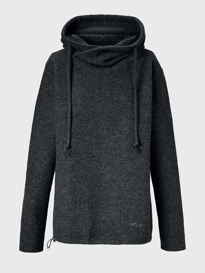 Lucca Pullover Mit Oversize-Kapuze W100 L|S10 - Anthra Lucca Pullover Mit Oversize-Kapuze W100 3 Lucca Pullover Mit Oversize-Kapuze W100 L|S10 - Anthra Lucca Pullover Mit Oversize-Kapuze W100