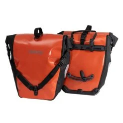 Ortlieb BACK-ROLLER FREE Rust-Black|40l|Hinterradtaschen|Quick-Lock2.1|Paar BACK-ROLLER FREE